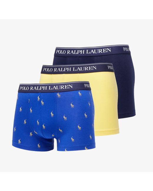 Ralph Lauren Blue Classic Trunk 3-pack for men