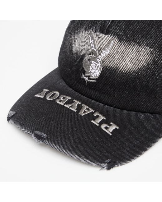 FTSHP Black Mütze Playboy X Denim Dadcap