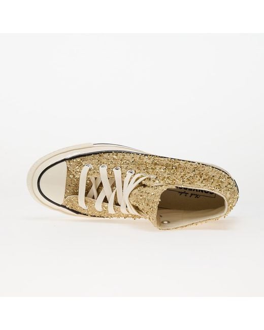 Baskets chuck 70 metallic light gold/ white eur 38 Converse en coloris Natural