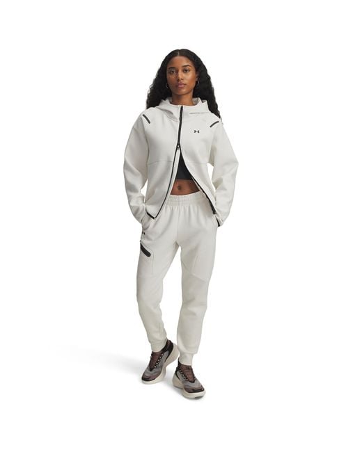 Under Armour Gray Sweatshirt Unstoppable Fleece Fz