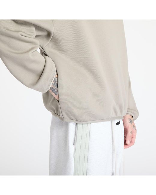 Adidas Originals Gray Sweatshirt Adidas X Fear Of God Athletics Fleece Hoodie for men