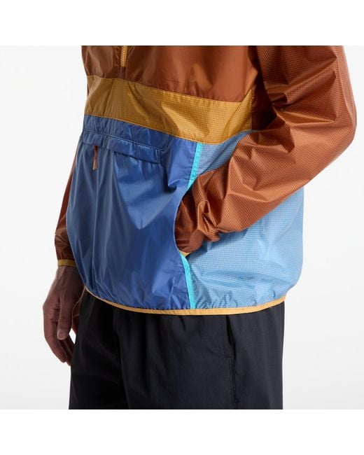 COTOPAXI Windjack M's Teca Half-Zip Windbreaker in het Blue voor heren