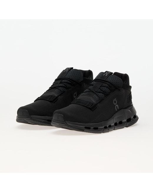 On Shoes Black Sneakers W Cloudnova 2 All