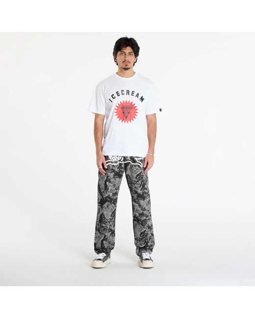 BBCICECREAM Jeans Icecream Cone Stamp Denim Pants in Gray für Herren