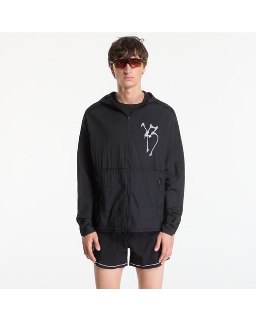 Y-3 Black Jacket X Chito Graphic Running Jacket for men