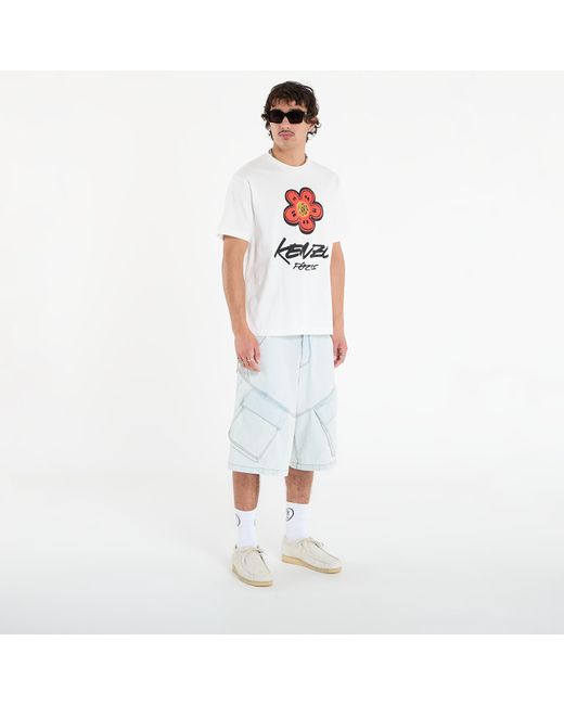 KENZO White T-Shirt X Futura 2000 T-Shirt for men