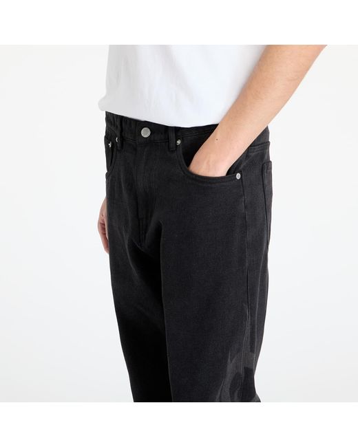Pantaloni X Slipknot 5 Pocket Pant di Pleasures in Black da Uomo