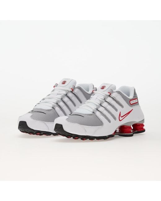 Sneakers Shox Nz/ Metallic-Sport di Nike in White da Uomo