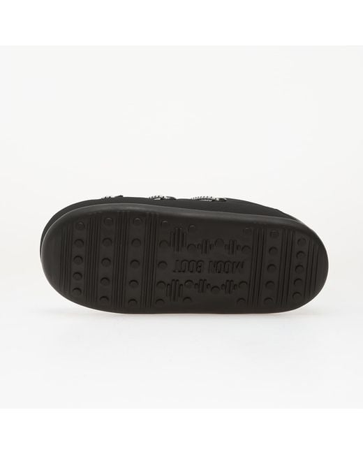 Moon Boot Black Sneakers Icon Slipper