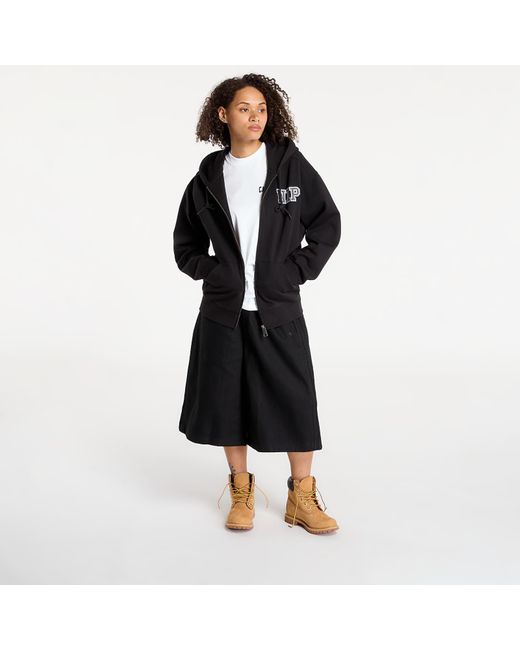 Carhartt Black Sweatshirt Hooded Mini Wip Sweat Jacket