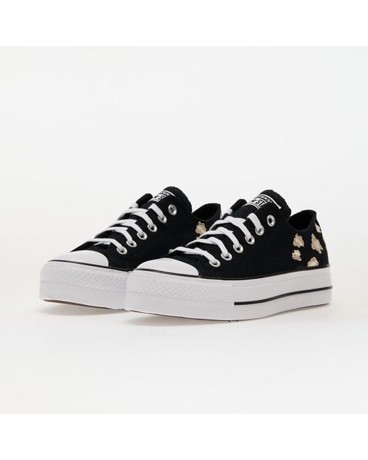 Sneakers Chuck Taylor All Star Lift/ Coastal Dune/ Eur di Converse in Black