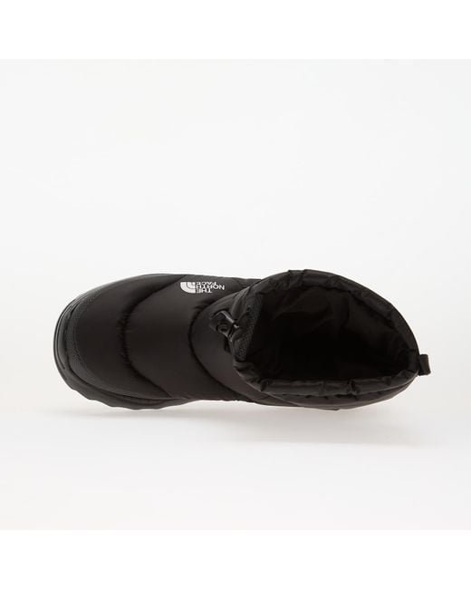 Sneakers Nuptse Traction Bootie Tnf/ Tnf Eur di The North Face in Black da Uomo