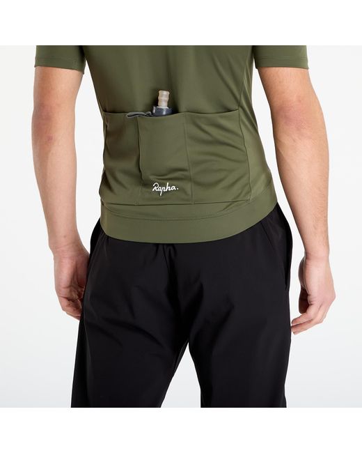 Rapha Jersey Core Jersey Dark in het Green voor heren