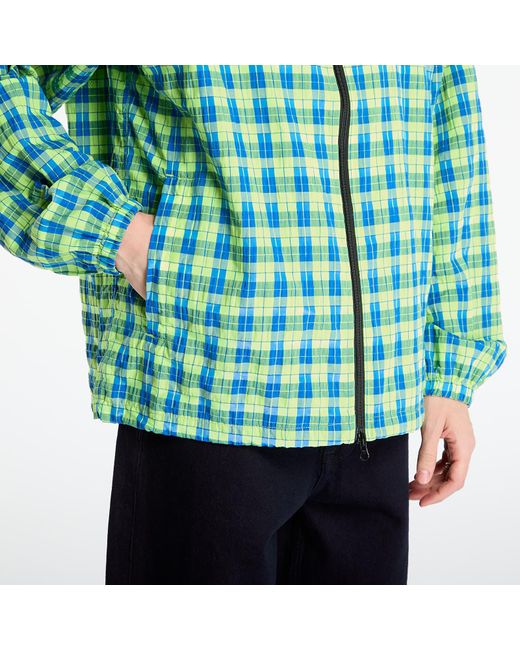 Pleasures Green Jacket Practice Hooded Jacket for men