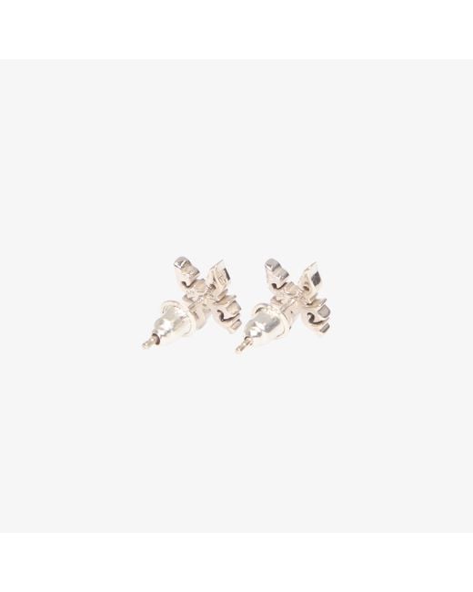 Maple White Spur Earring