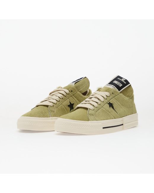 Sneakers X Converse Fur Shoes di Rick Owens in Green
