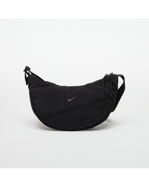 Nike Black Tasche Aura Crescent Crossbody Bag (4L) Gunmetal