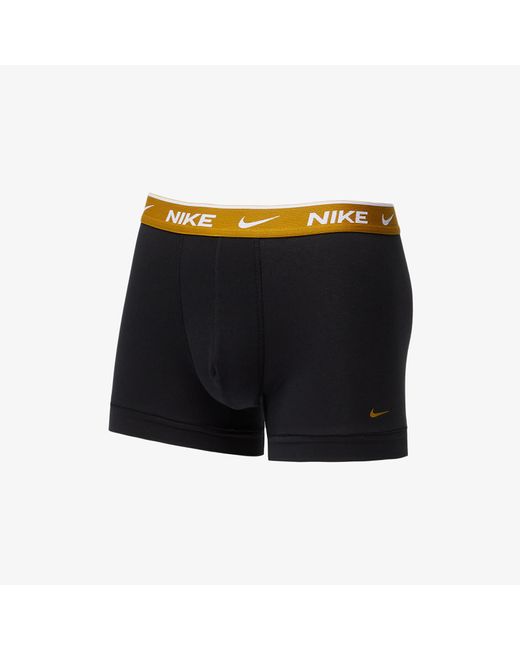 Nike Dri-fit everyday cotton stretch trunk 3-pack in Black für Herren