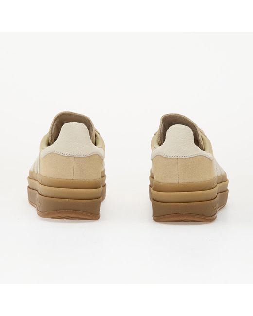 Adidas Originals Sneakers Adidas Gazelle Bold W Stokha/ Crew/ Metallic Eur in het Natural