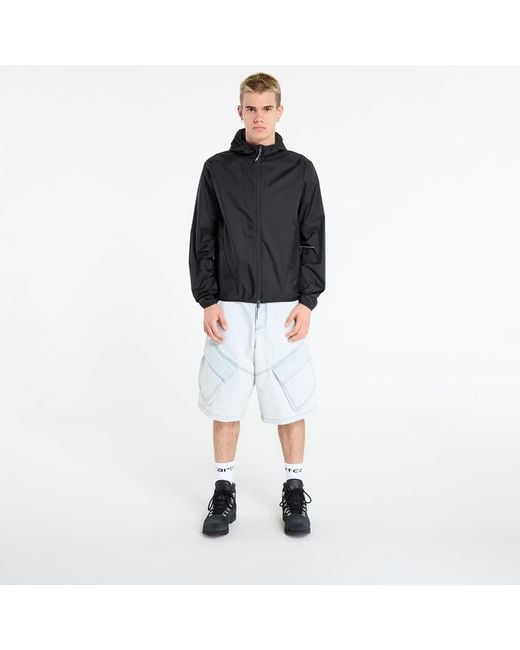 Roa Black Windbreaker Hue Packable Wind Jacket for men