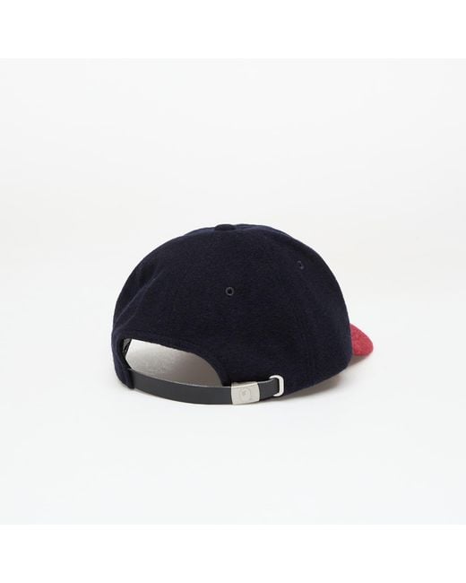 A Bathing Ape Red Varsity Logo Wool Cap