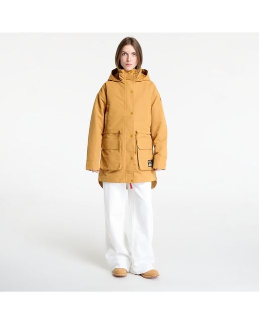 Columbia White Jacket High Cascades Interchange Jacket