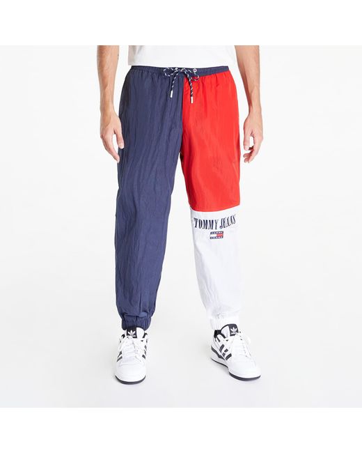 Tommy Hilfiger Archive Windpant Blue in Red for Men | Lyst