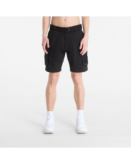 Alpha Industries Black Mesh Utility Short for men