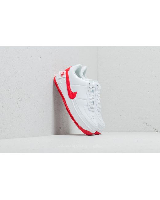 Nike Leather Air Force 1 Jester Xx Wmns White/ University Red | Lyst
