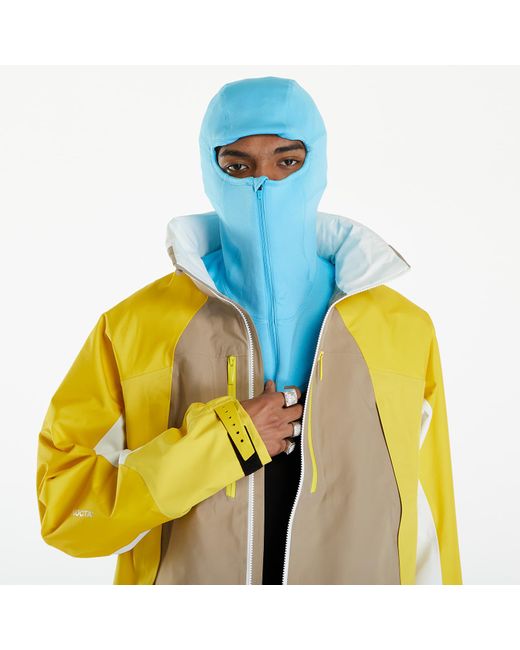 Nike X nocta x l'art de l'automobile nrg tech hooded jacket khaki/ vivid sulfur/ sail/ baltic blue in Yellow für Herren