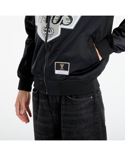 Veste nhl maxxed out satin jacket kings wayne gretzky m Mitchell & Ness pour homme en coloris Black