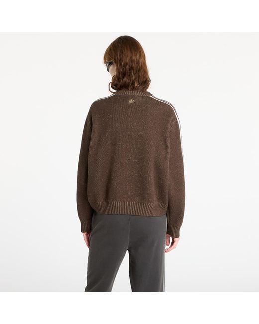 Adidas Originals Brown Sweater Adidas X Avavav Sweater Umber/ Blabro