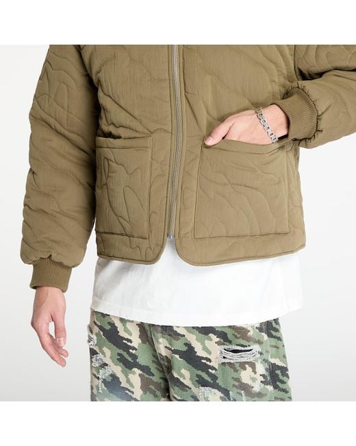 FTSHP Jas Lining Quilted Jacket in het Green