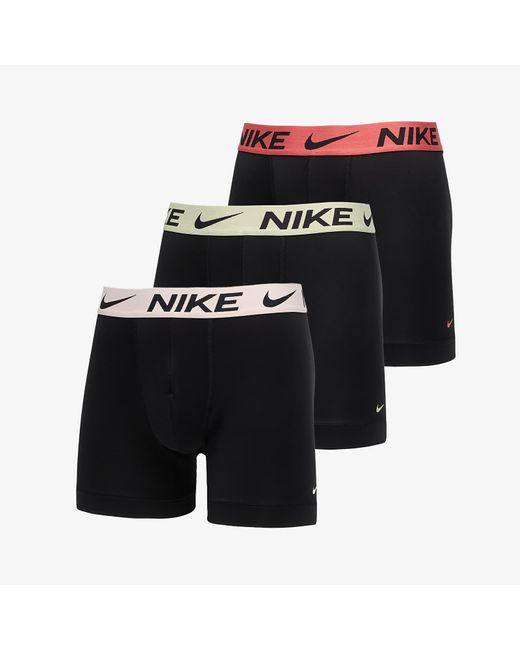 Dri-Fit Boxer Brief 3-Pack di Nike in Black da Uomo
