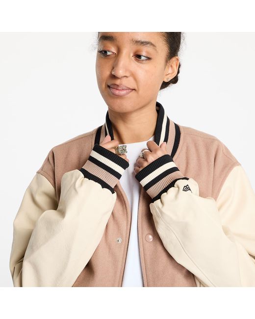 KTZ Pink Bomber Brooklyn Nets Nba Lifestyle Varsity Jacket