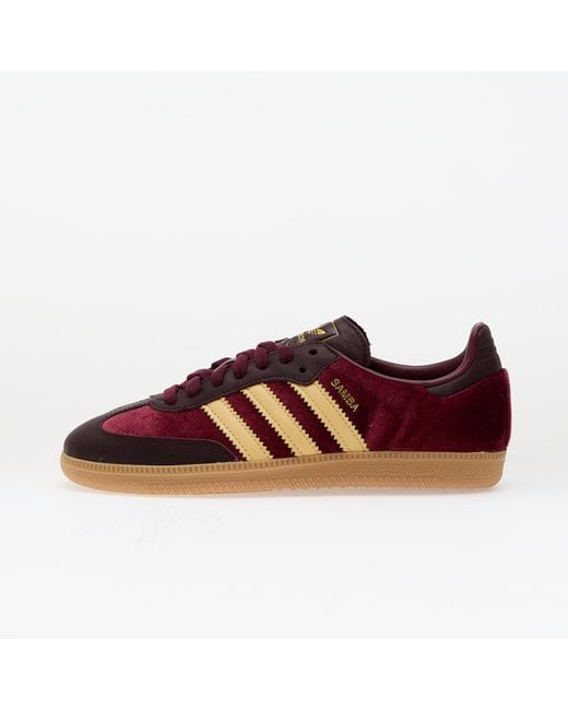 Baskets adidas samba og shadow red/ maroon/ gum 3 eur 38 2/3 Adidas Originals