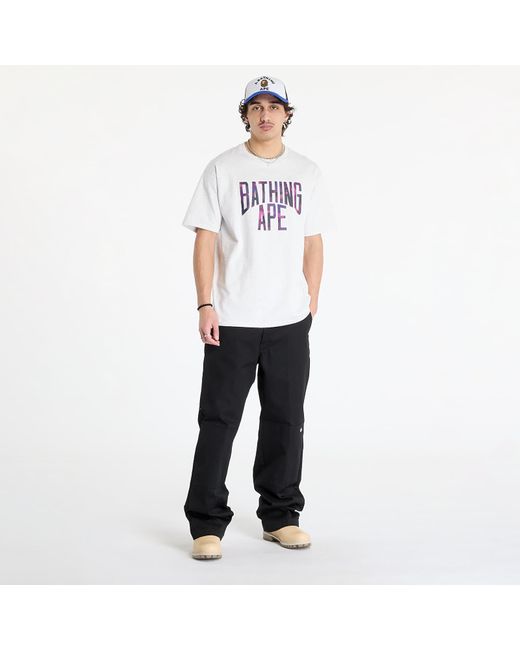 A Bathing Ape T-Shirt Color Camo Bathing Ape Tee in White für Herren