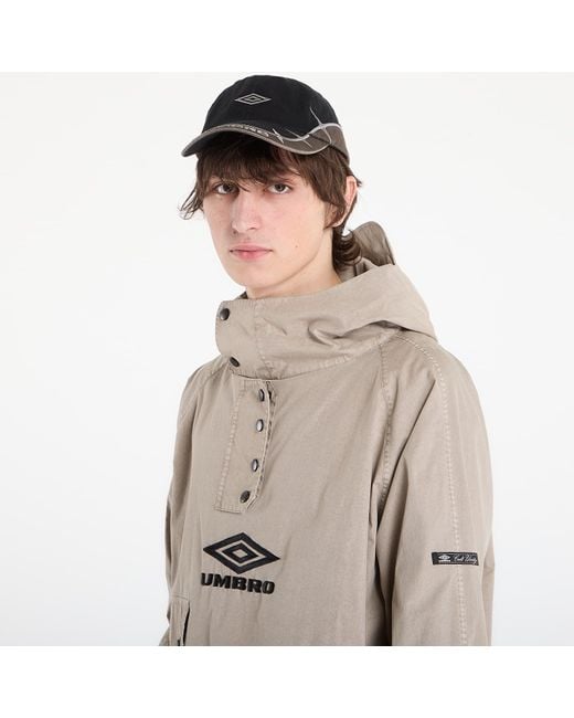 Umbro Jacket By Slamjam Faded Smock Anorak in Natural for Men | Lyst