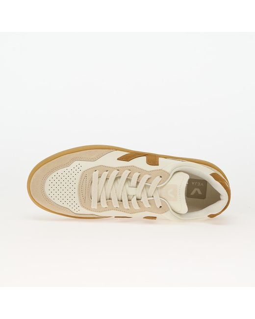 Veja Metallic Sneakers W V-90 O.T. Pure_Camel_Alm_Natural Eur