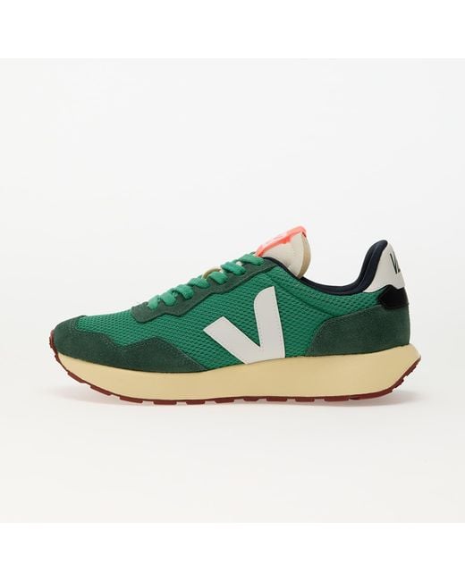 Veja Green Sneakers Paulistana Alveomesh Emeraude_White for men