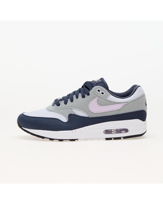 Air max 1 football grey/ lilac bloom-thunder blue Nike pour homme