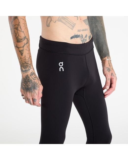 On Shoes Blue Pants Core Tights for men
