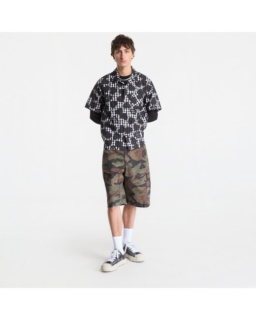 Human Made Overhemd Heart Gingham Check Shirt in het Black