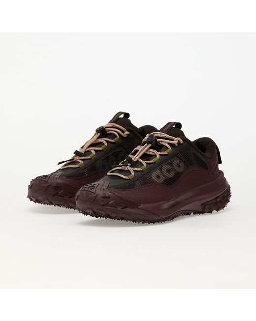 Nike Sneakers Acg Mountain Fly 2 Low Gore-Tex Velvet/ -Burgundy Crush-Hemp Eur in Brown für Herren