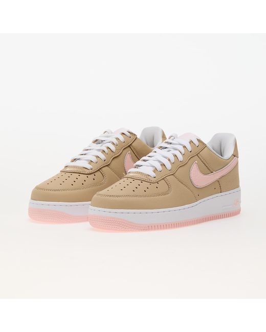 Sneakers Air Force 1 Low Retro Linen/ Atmosphere-True Eur di Nike in Pink da Uomo