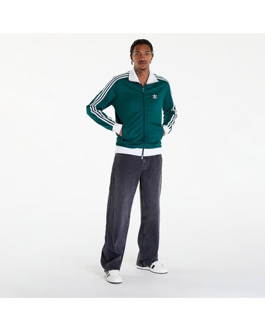 Adidas Originals Green Adidas Adicolor Classics Beckenbauer Track Top Collegiate for men