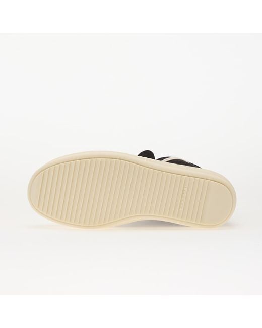 Rick Owens Black Sneakers Denim Shoes