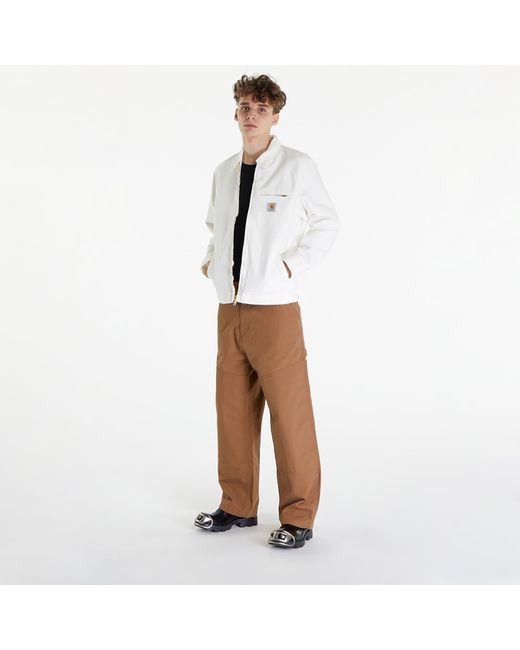 Carhartt White Jacke detroit jacket unisex wax/ wax rinsed xs