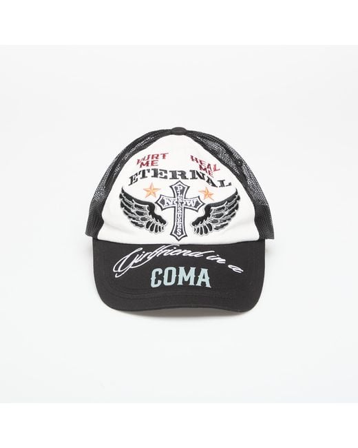 Tappo Coma Mesh Cap di Pleasures in Black