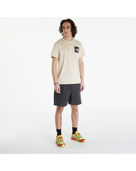The North Face Natural Short Sleeve Fine Tee for men